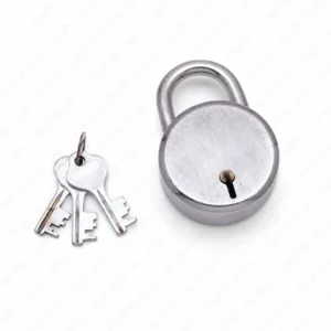Round Padlock Silver