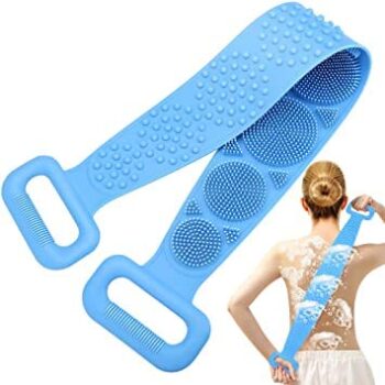 Silicon Back Scrubber Belt - Bathing Brush