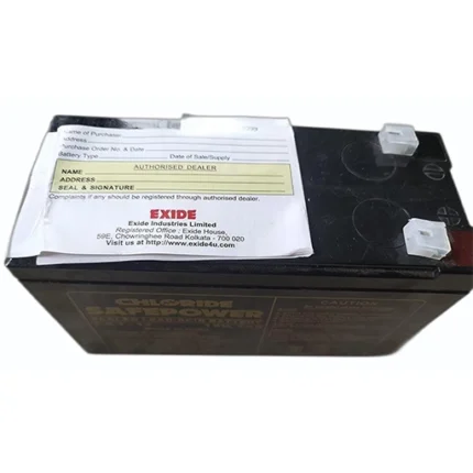 Exide Chloride Safe Power 12V 7Ah SMF Battery