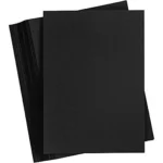 A1 Color Chart Paper Sheet – Black