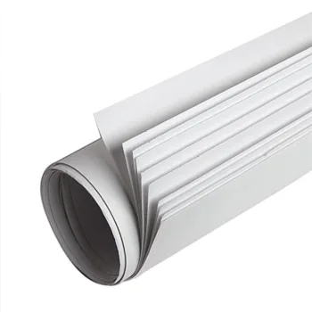 A1 Color Chart Paper Sheet – White
