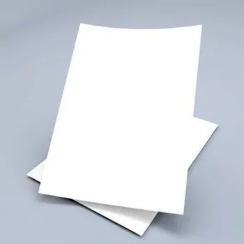 A1 Color Chart Paper Sheet – White
