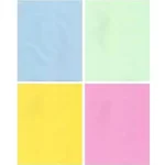A1 Color Chart Paper Sheet