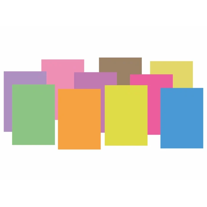 A3 Plain Hard Paper Loose Sheet, 130-210 GSM, Multicolor, 1 pc - Image 1