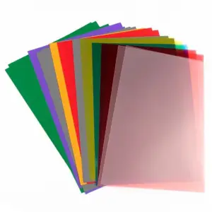 A3 Plastic PVC Book Binding Cover Sheet