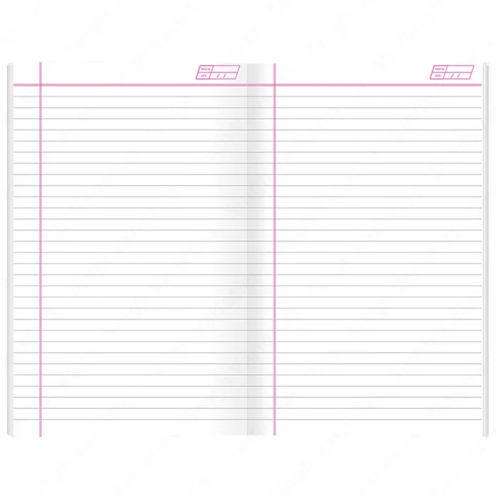 A4 Book - Single Line Notebook, Soft Cover, 21cm x 29cm, 1 pc (Book Varieties) - Image 2