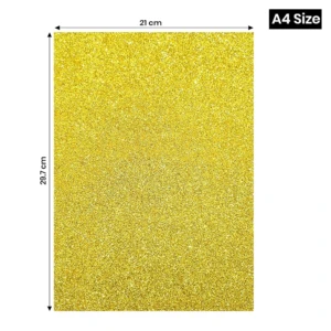 A4 Glitter Sparkles Foam Sheet