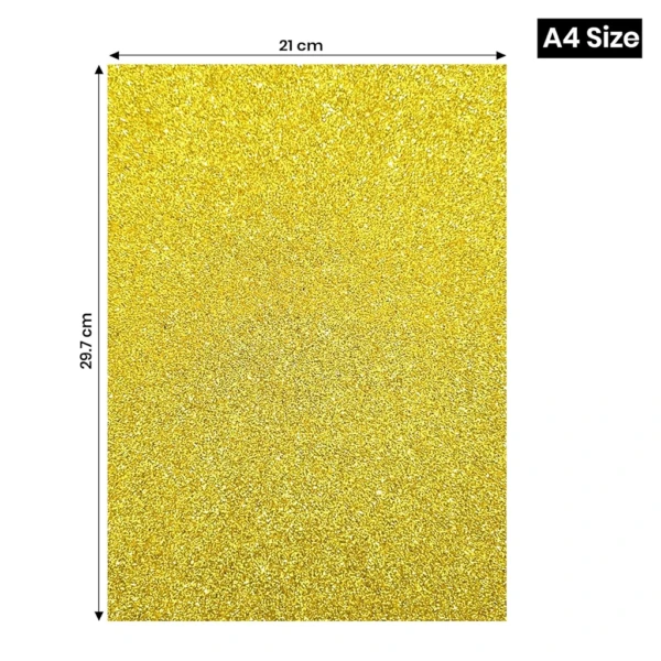 A4 Glitter Sparkles Foam Sheet