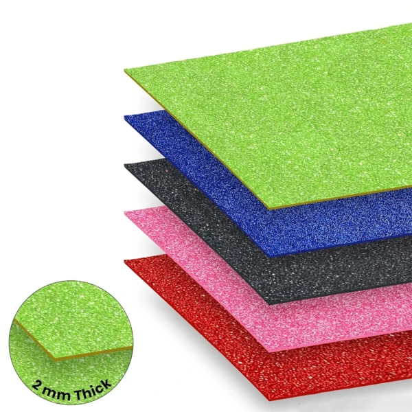 A4 Glitter Sparkles Foam Sheet