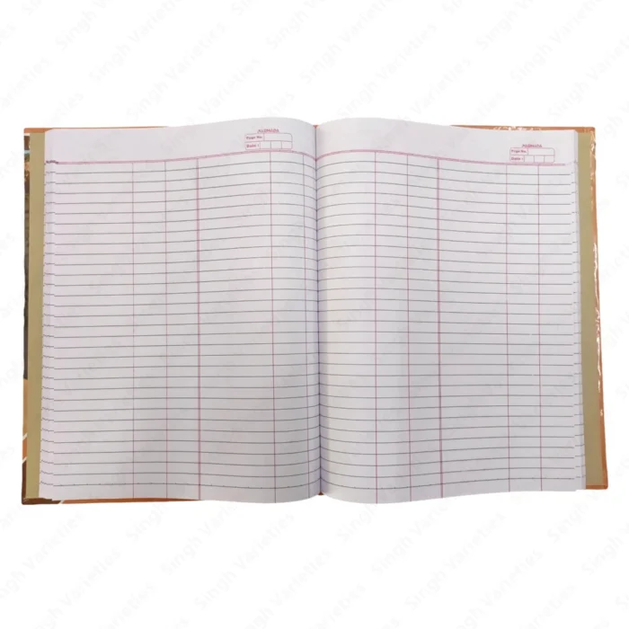 A4 Hard Cover Notebook - Account Ledger, 1 pc - Image 2