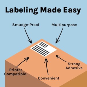 A4 Self-Adhesive Paper Label Stickers