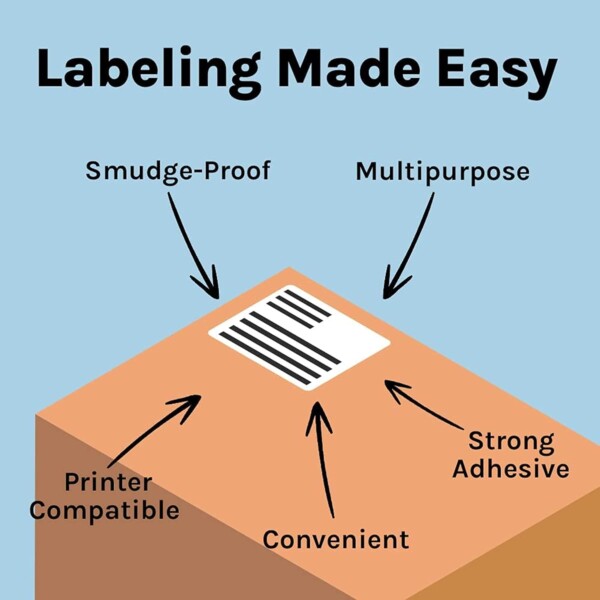 A4 Self-Adhesive Paper Label Stickers