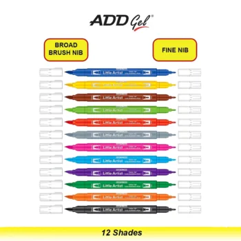 Add Gel Softline Little Artist Colouring Pen 12 Pen Set