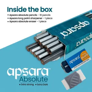 Apsaras Pencil - Absolute Extra Dark Pencils