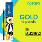 Apsaras Pencil - Gold HB Pencils