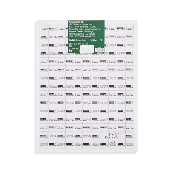 Camel Kokuyo Canvas Board – Premium Quality Artist Canvas for Painting and Crafting