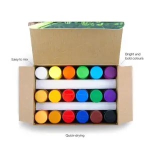 Camlin Kokuyo Poster Colours Pack – 18 Shades