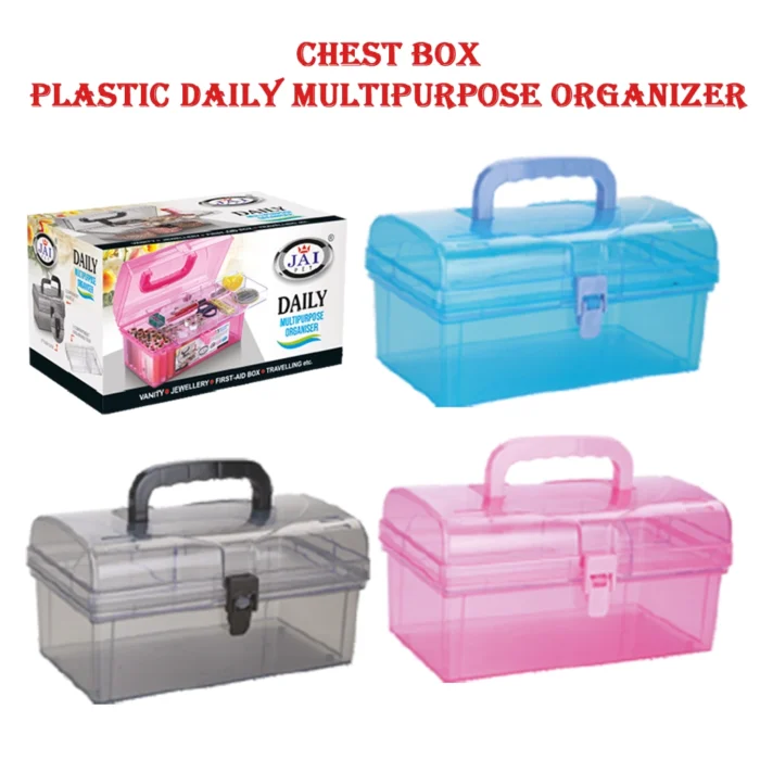 Chest Box - Plastic Daily Multipurpose Organizer