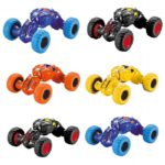 DTX Telescopic Car Double Sided Pull Stunt Action Car Toy for Kids