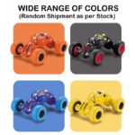 DTX Telescopic Car Double Sided Pull Stunt Action Car Toy for Kids
