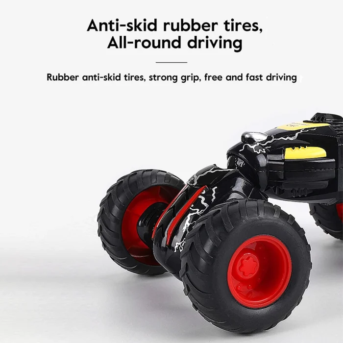 DTX Telescopic Car Double Sided Pull Stunt Action Car Toy for Kids