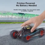DTX Telescopic Car Double Sided Pull Stunt Action Car Toy for Kids