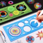 Designer Ruler – Spirograph Ruler for Creative Drafting and Precision Scale
