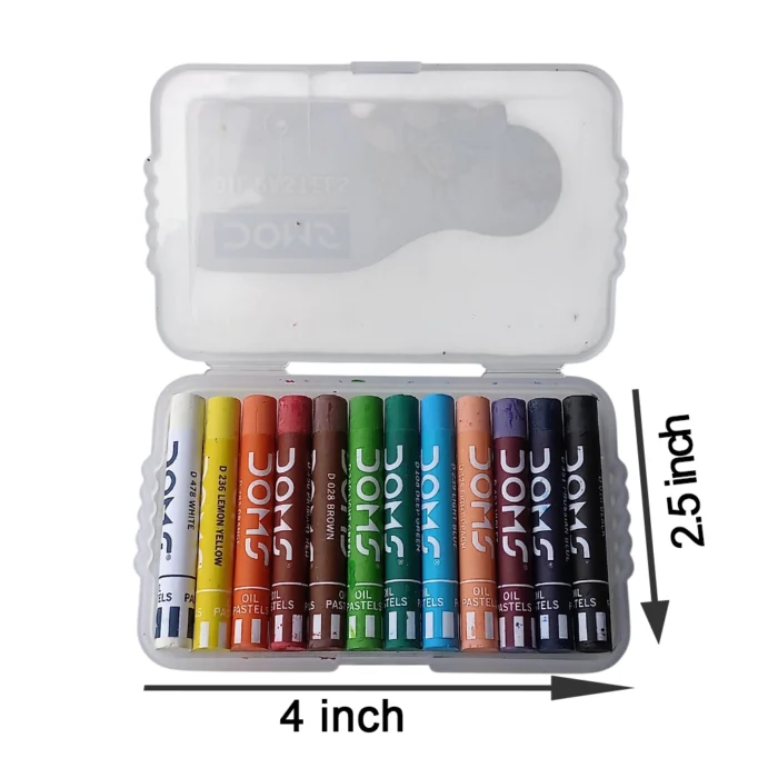 Doms Oil Pastels – Mini 12 Shades