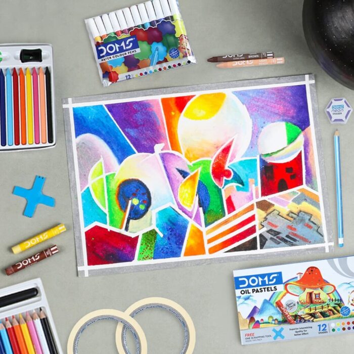 Doms Stationery Kit - Art Strokes