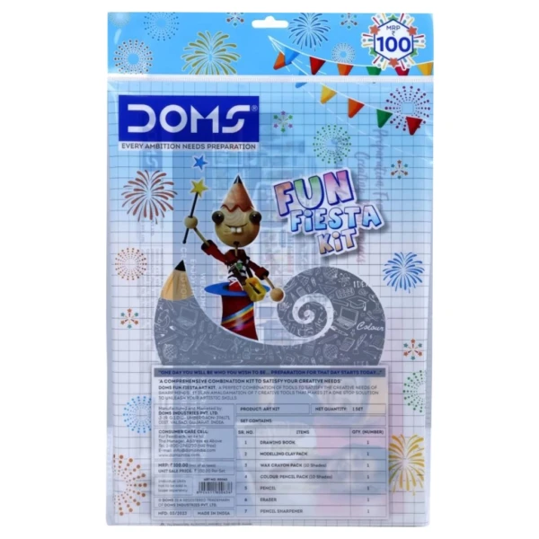 Doms Stationery Kit - Fun Fiesta Kit
