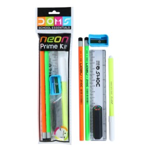 Doms Stationery Kit - Neon Prime Kit