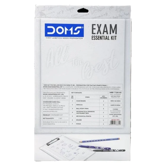 Doms Stationery Kit – Exam Essential Kit