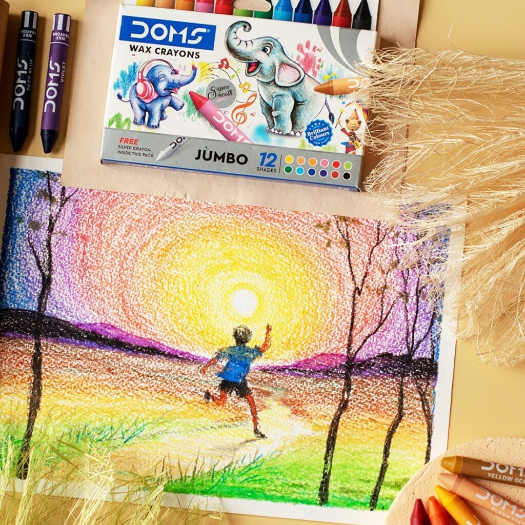 Doms Wax Crayons Set