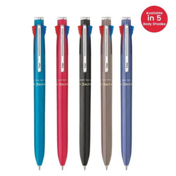 Flair 3-in-1 Retractable Ball Pen