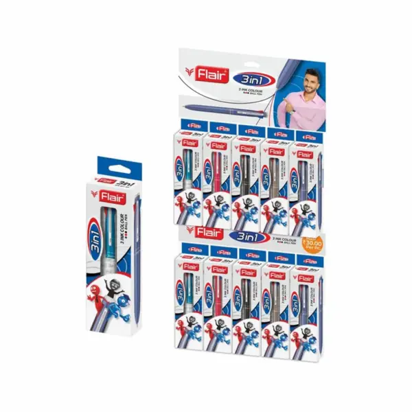 Flair 3-in-1 Retractable Ball Pen