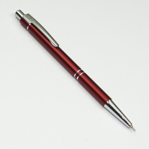 Flair Ball Pen - Slim Designer Metal, Blue Ink, Assorted Color, 1 pc