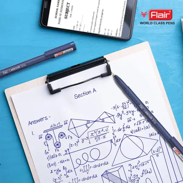 Flair Carbonix Blu Ball Pen