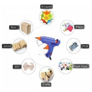 Hot Melt Glue Gun - Fast Strong Bonding for All Your Craft and DIY Projects