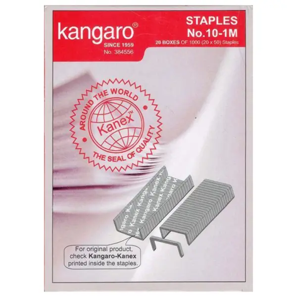 Kangaro Stapler Pin No. 10-1M Red