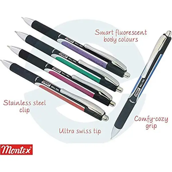 Montex Mint Click Ball Pen