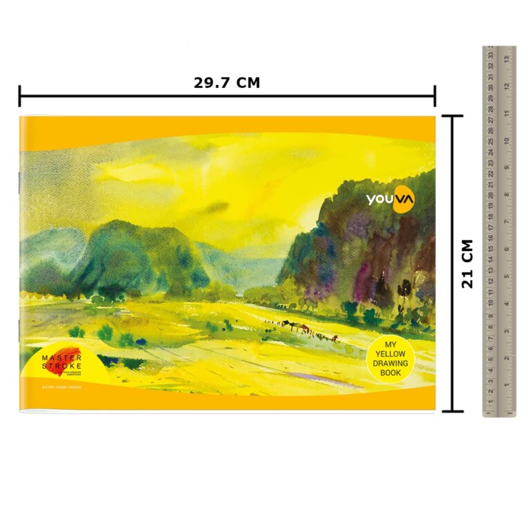 Navneet Youva A4 Drawing Book, 21cm x 29.7cm, 1 pc - Image 2