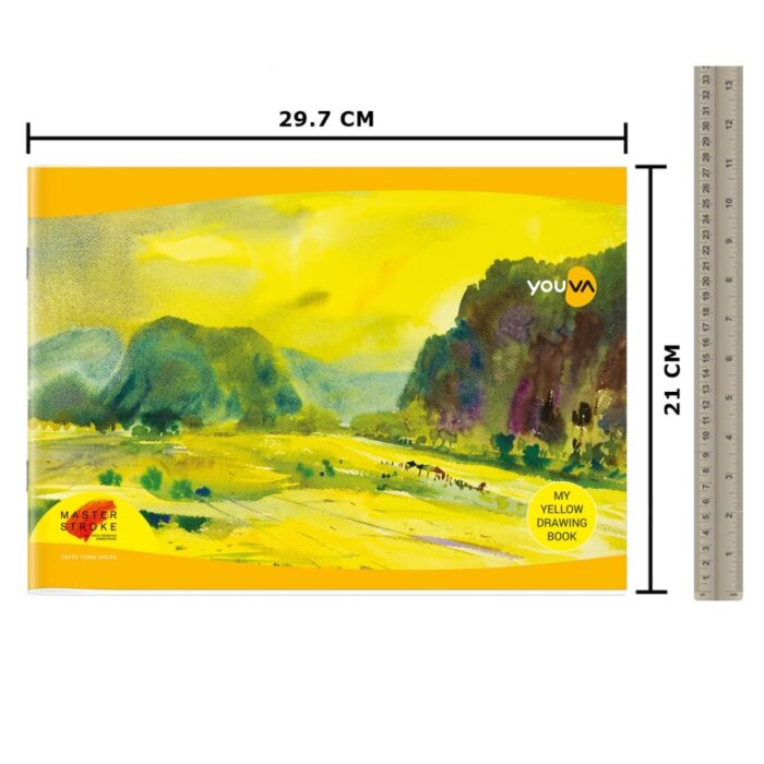 Navneet Youva A4 Drawing Book, 21cm x 29.7cm, 1 pc - Image 2