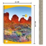 Navneet Youva Notebook - A4 Spiral Bound, Single Line, 1 pc - Image 2