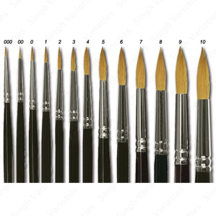 Avinash Kalakar Painting Brush - Round (Set of 1 pc) - Image 2