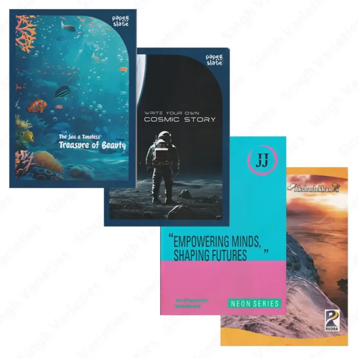 A4 Book - Single Line Notebook, Soft Cover, 21cm x 29cm, 1 pc (Book Varieties) - Image 1