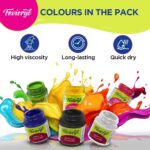 Pidilite Fevicryl Acrylic Colours Lilac Kit 6 Shades