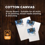 Pidilite Fevicryl Fine Art – Canvas Board