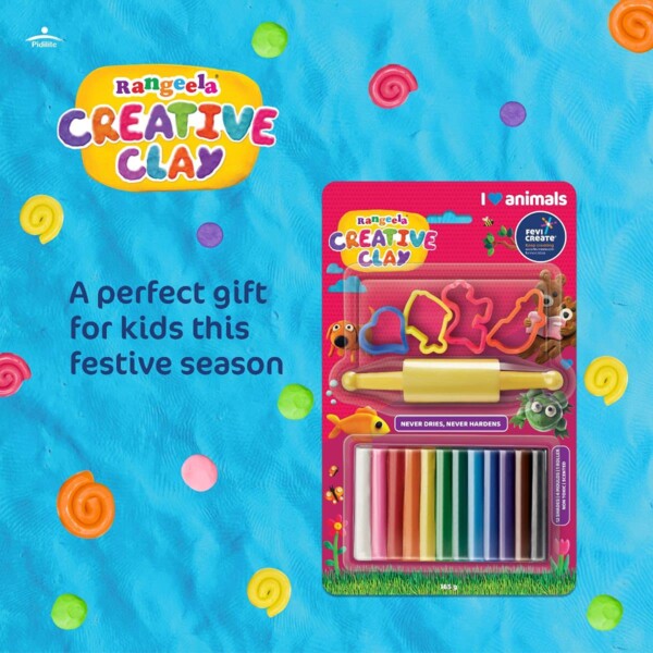 Pidilite Rangeela Creative Clay 150g Animals