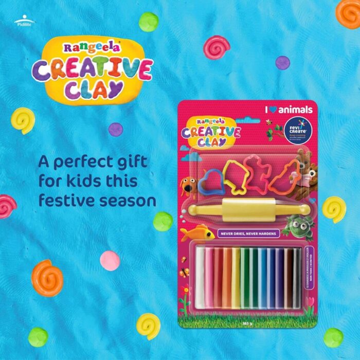 Pidilite Rangeela Creative Clay 150g Animals