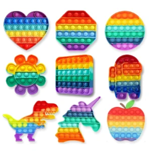 Pop It Fidget Toys – Push Pop Bubble
